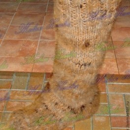 Носки теплые толстые из собачьей шерсти домашние