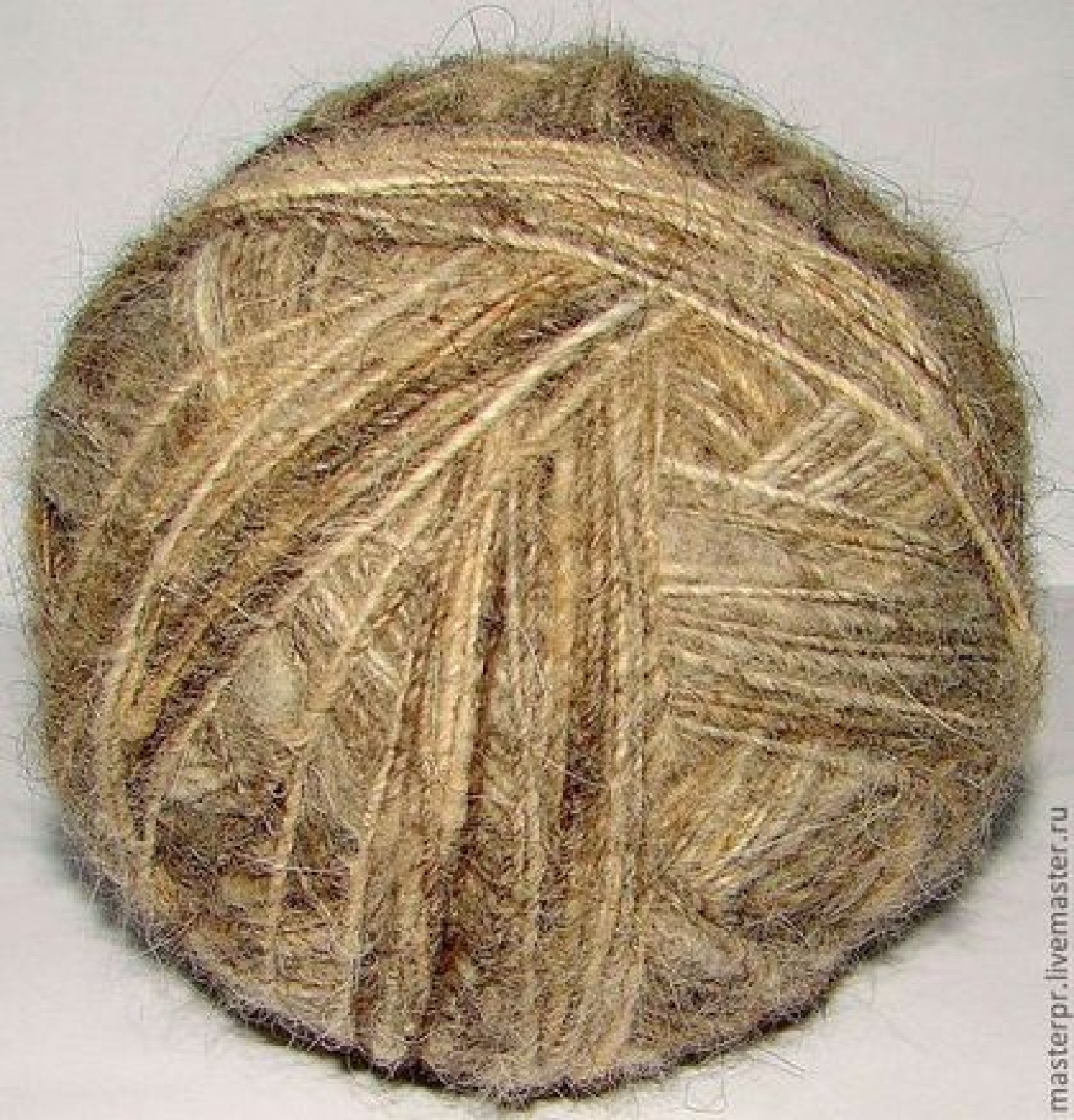 Пряжа «Акита американская» для ручного вязания(на ЗАКАЗ) из собачьей шерсти.